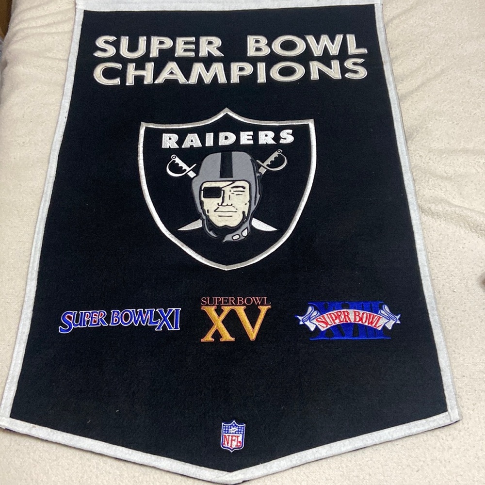 Raiders Super Bowl Wool.
